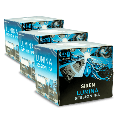 Lumina 4 Pack - Set of 3 Set of 3 | 4.2%% | 12 x 330ml - Siren