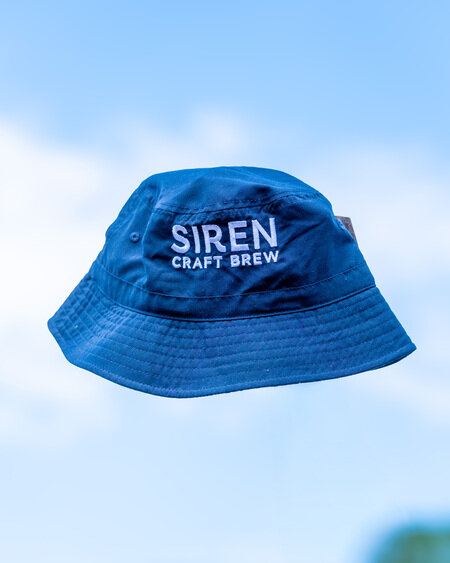 Recycled Polyester Bucket Hat - Navy