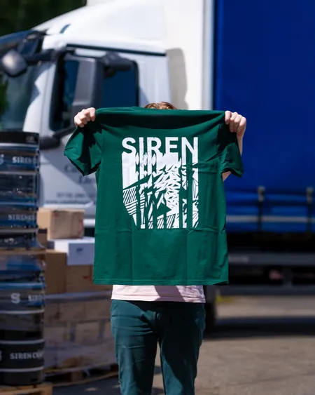 Siren Illusion Short Sleeve T-Shirt - Green