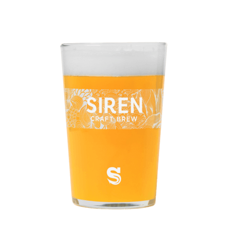 Siren Pattern Club Pint Glass - Siren