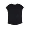 Women's Roll-Sleeve Tee - Black Thumbnail