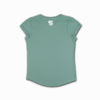 Women's Roll-Sleeve Tee - Sage Green Thumbnail